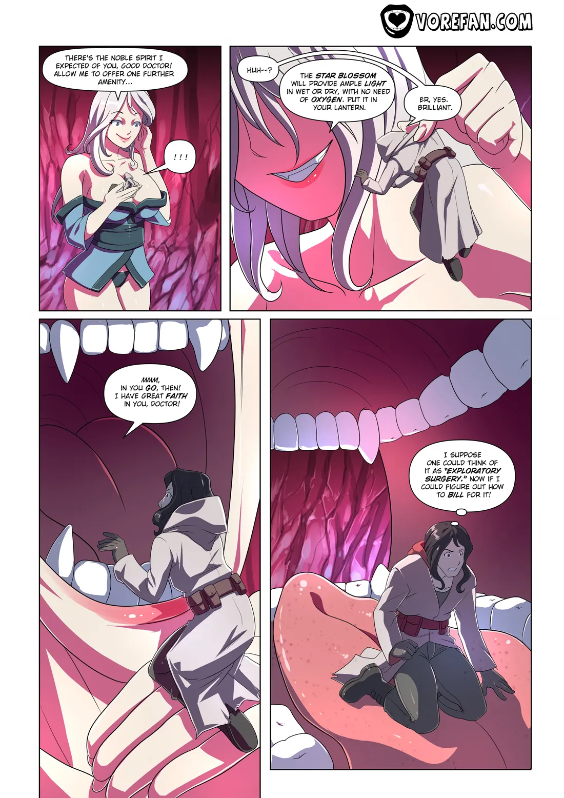 giantess anal vore comic