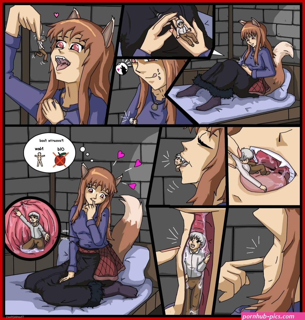 giantess anal vore comic