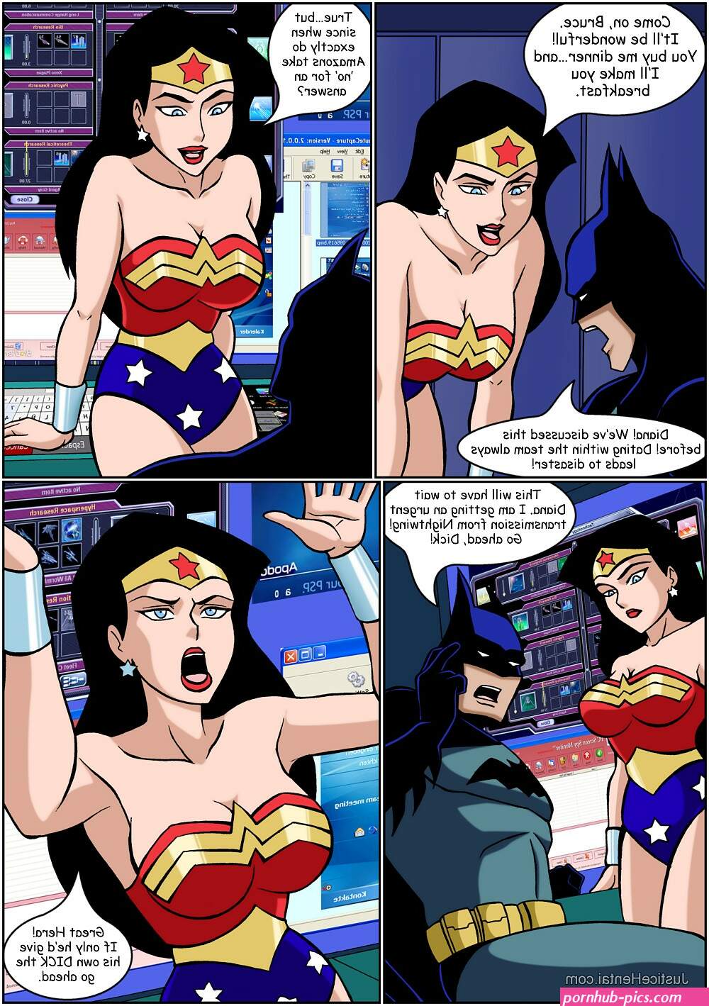 superheroine hentai