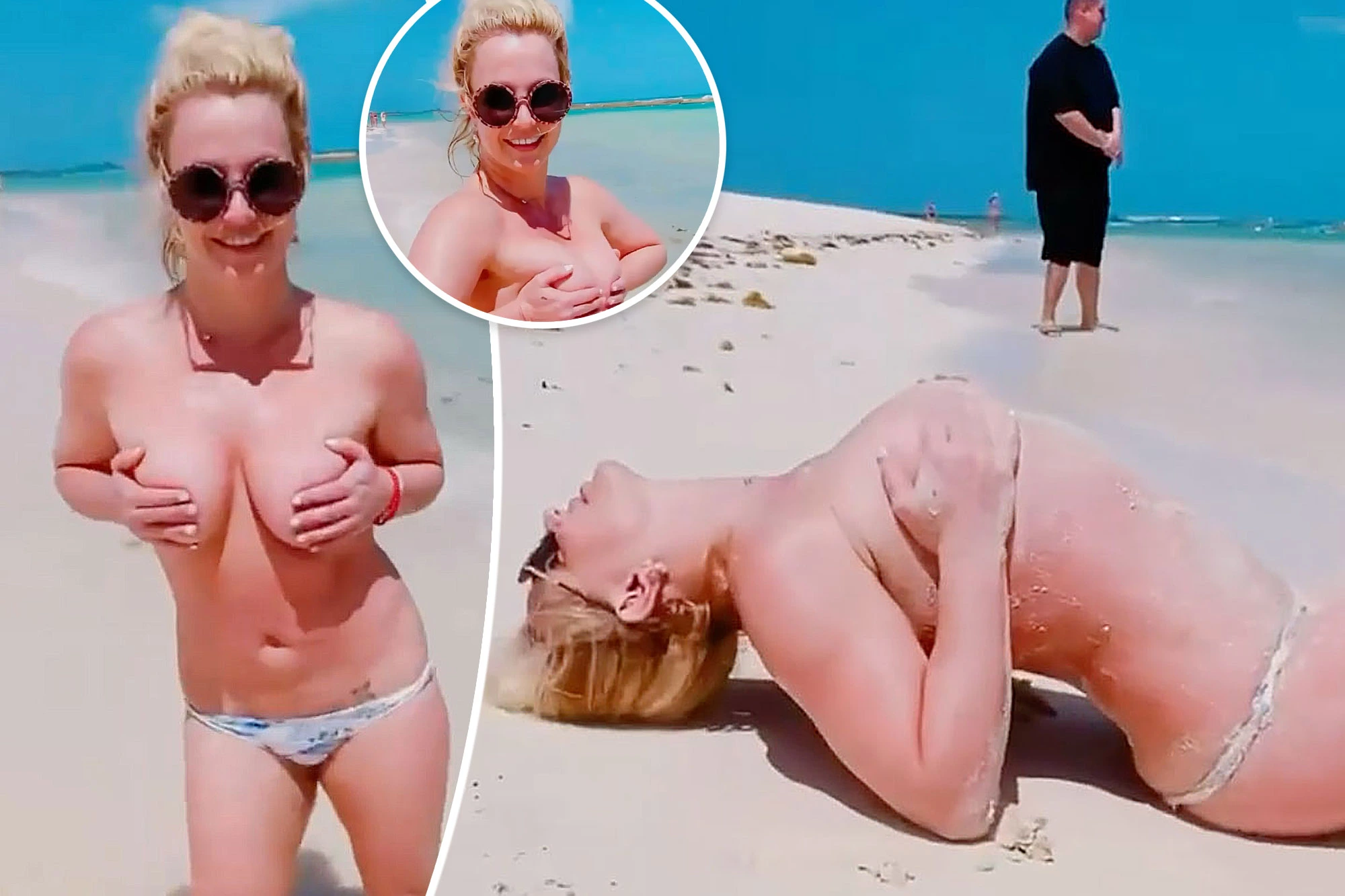 britney spears topless