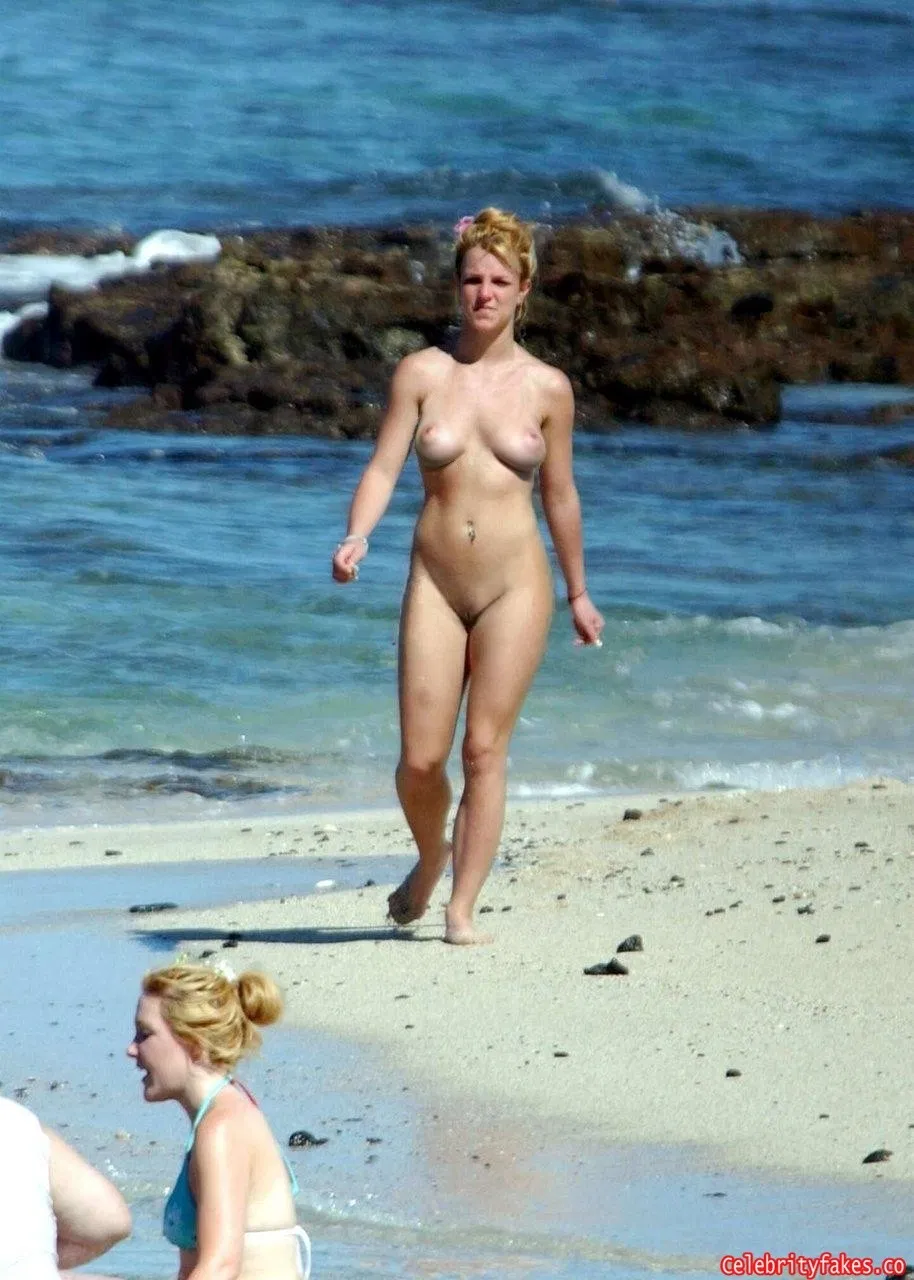 britney spears topless