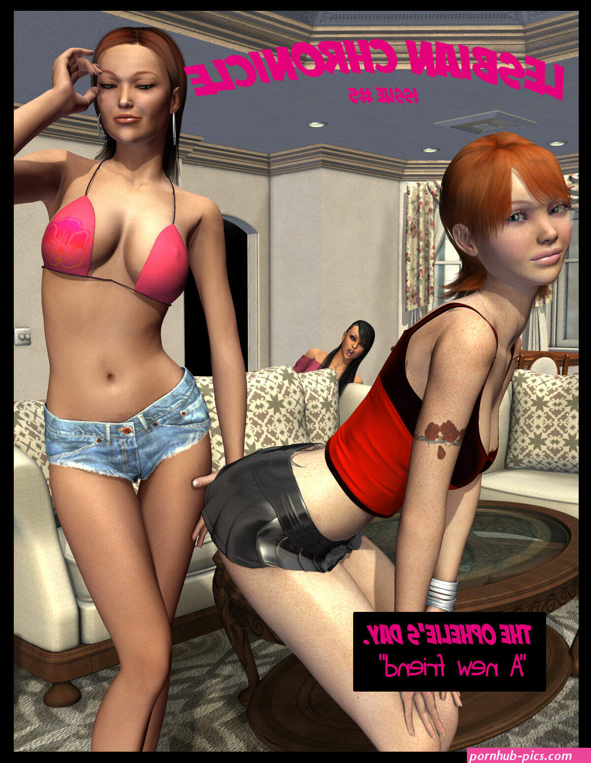 lesbian comic porn