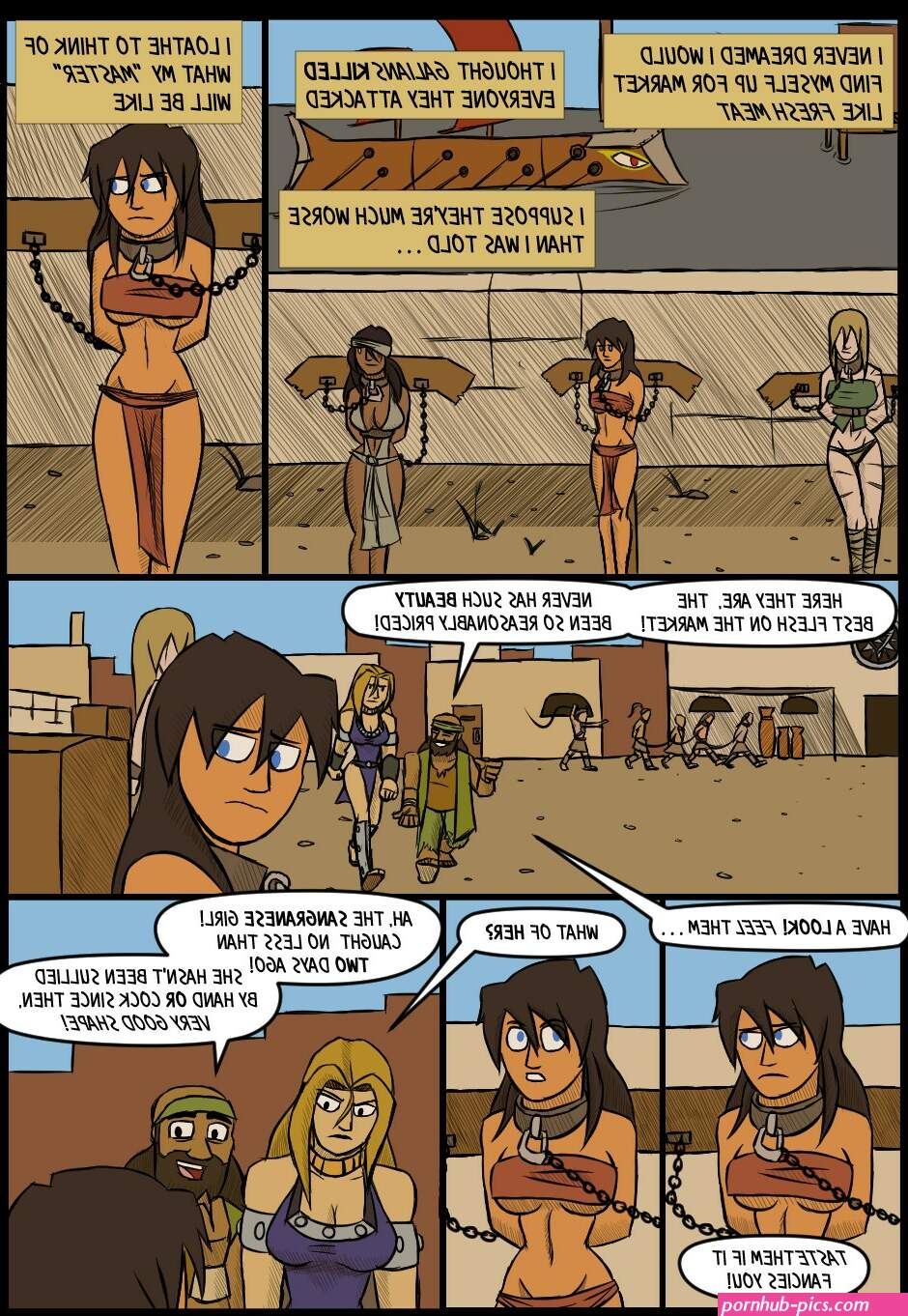 lesbian comic porn