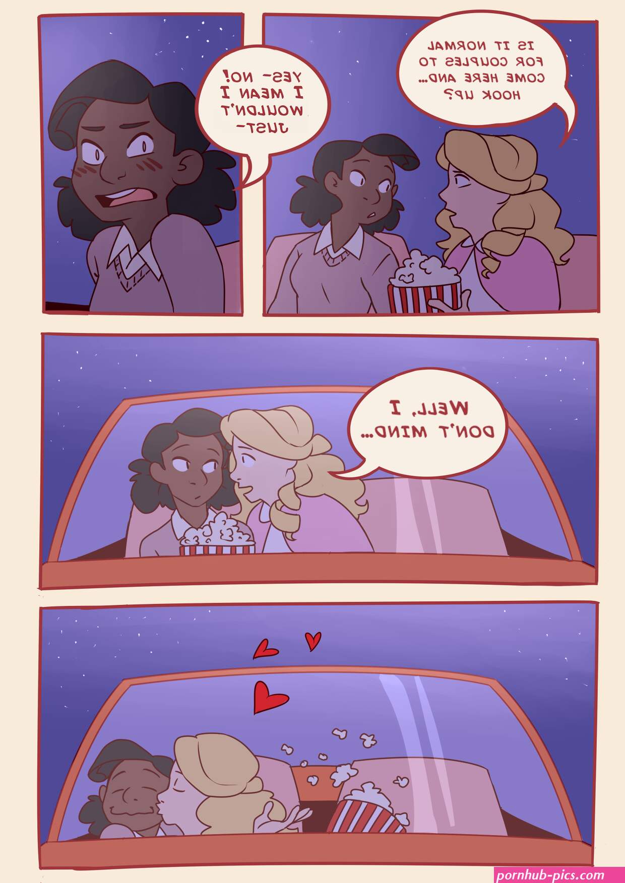 lesbian comic porn