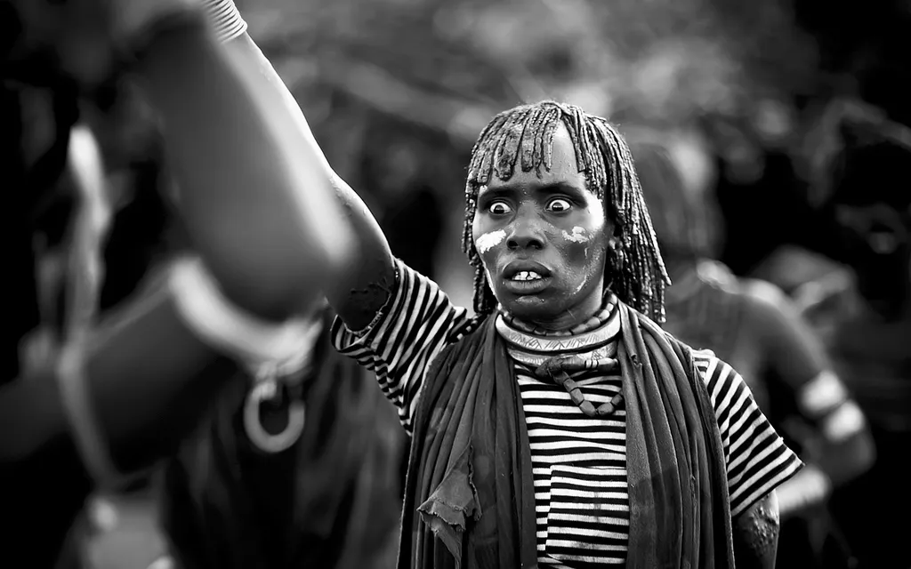 maasai girl with pointed boobs nipple
