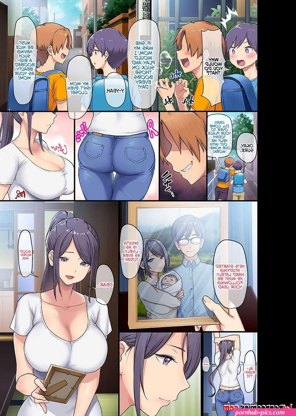heanti anime big tits moms manga