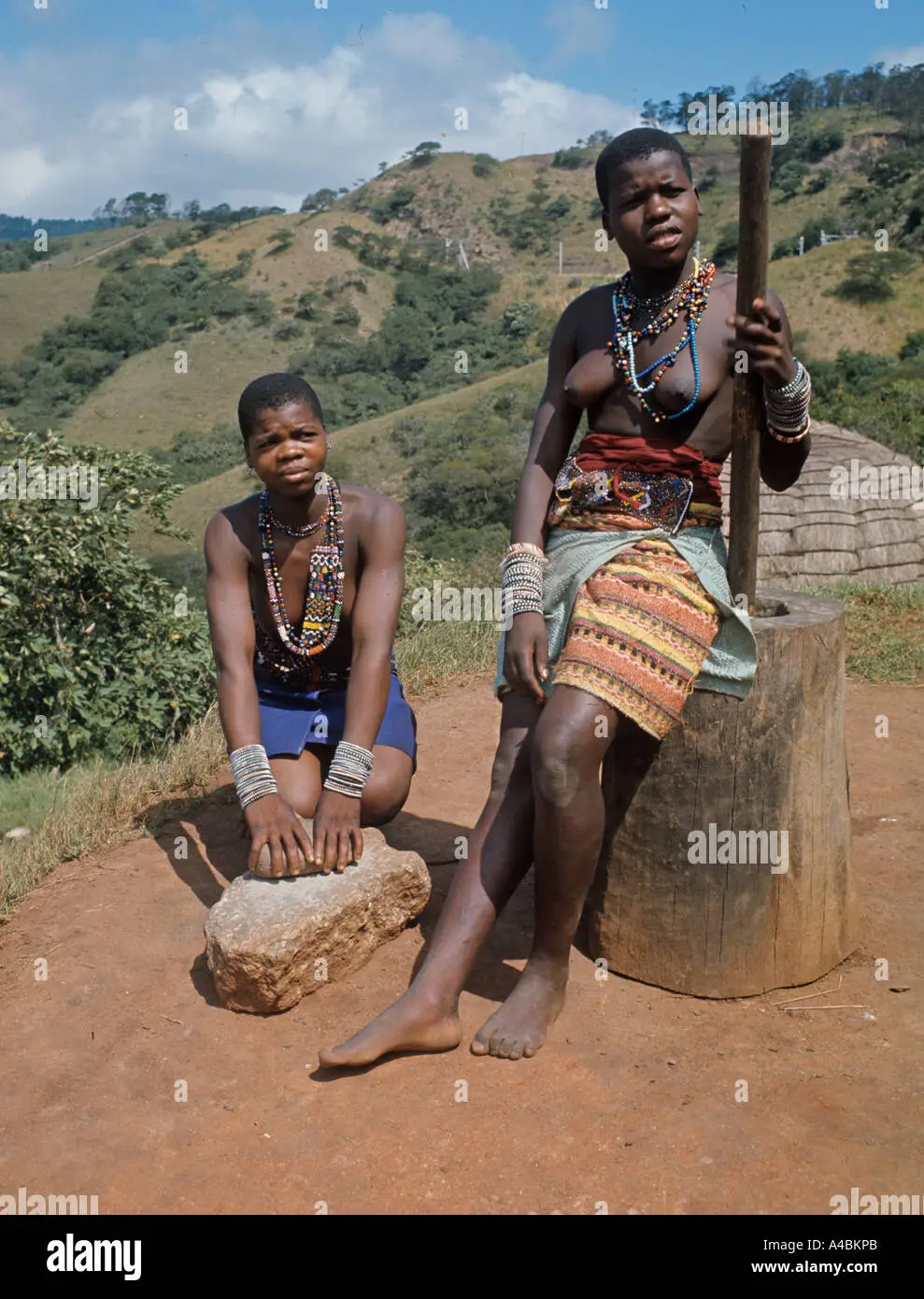 photos of ethiopean village tits