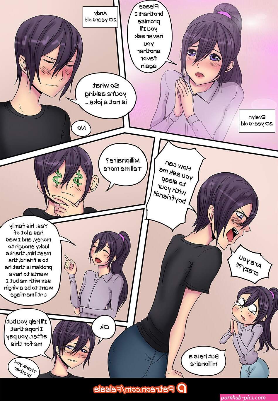 fucking sister real comics