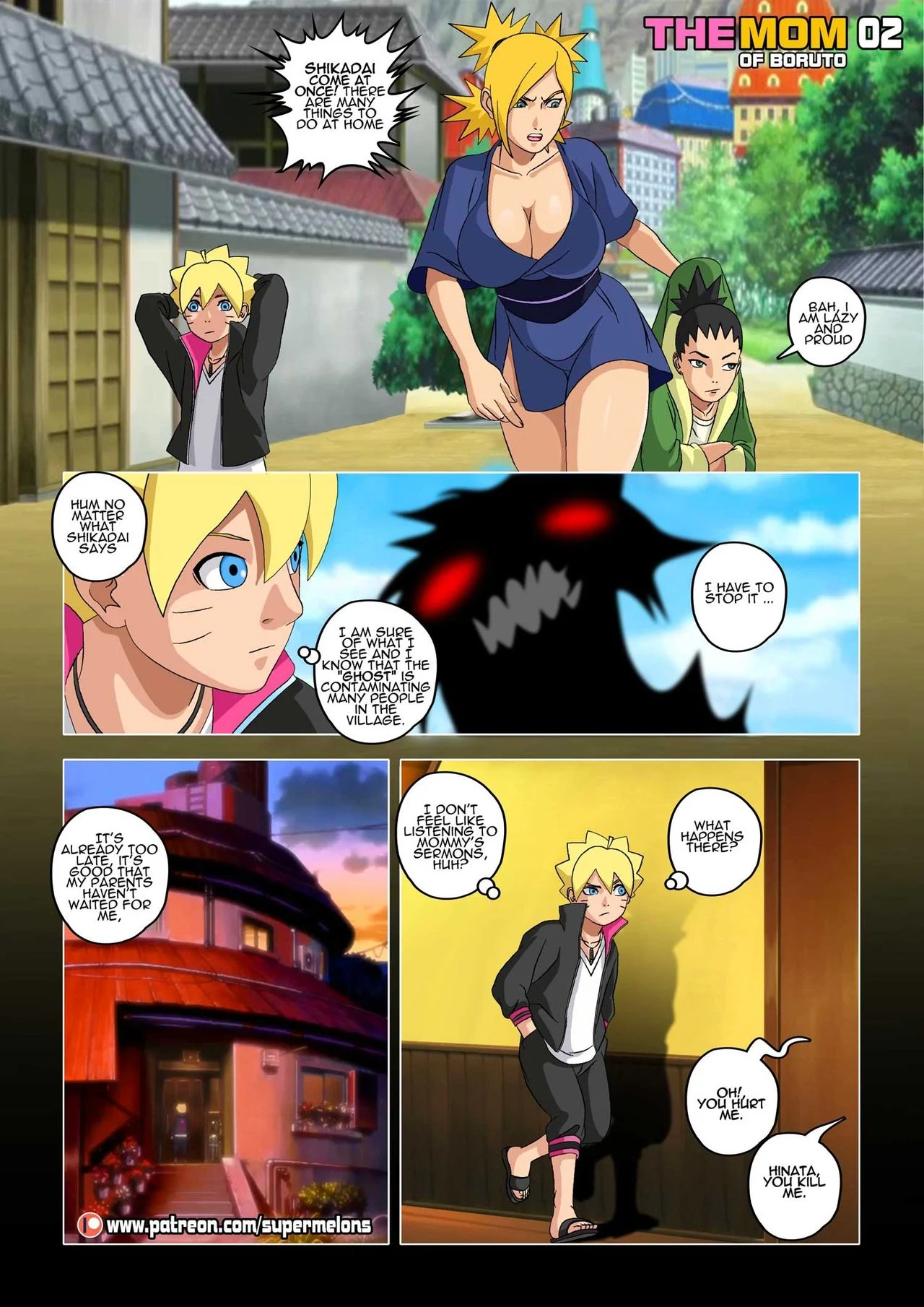 boruto nude comic