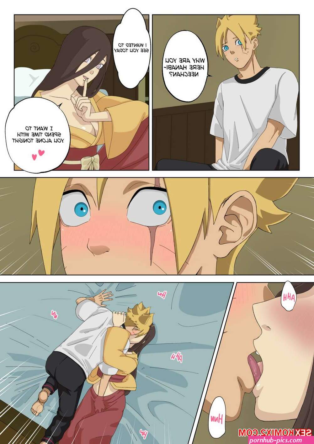 boruto nude comic