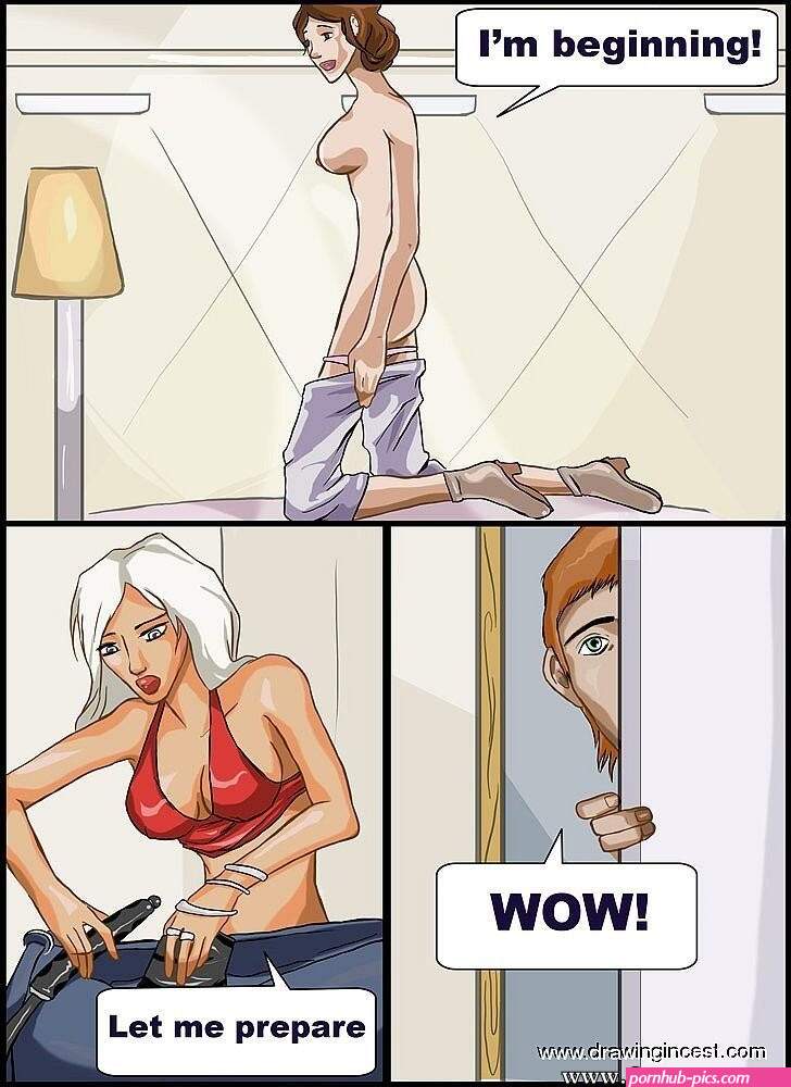 cartoon mom and son sex comic