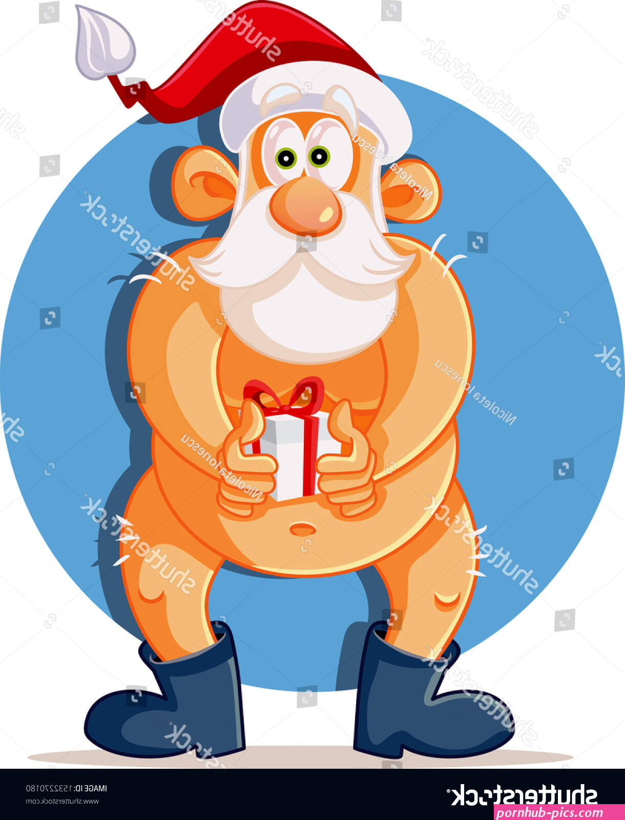 naked santa