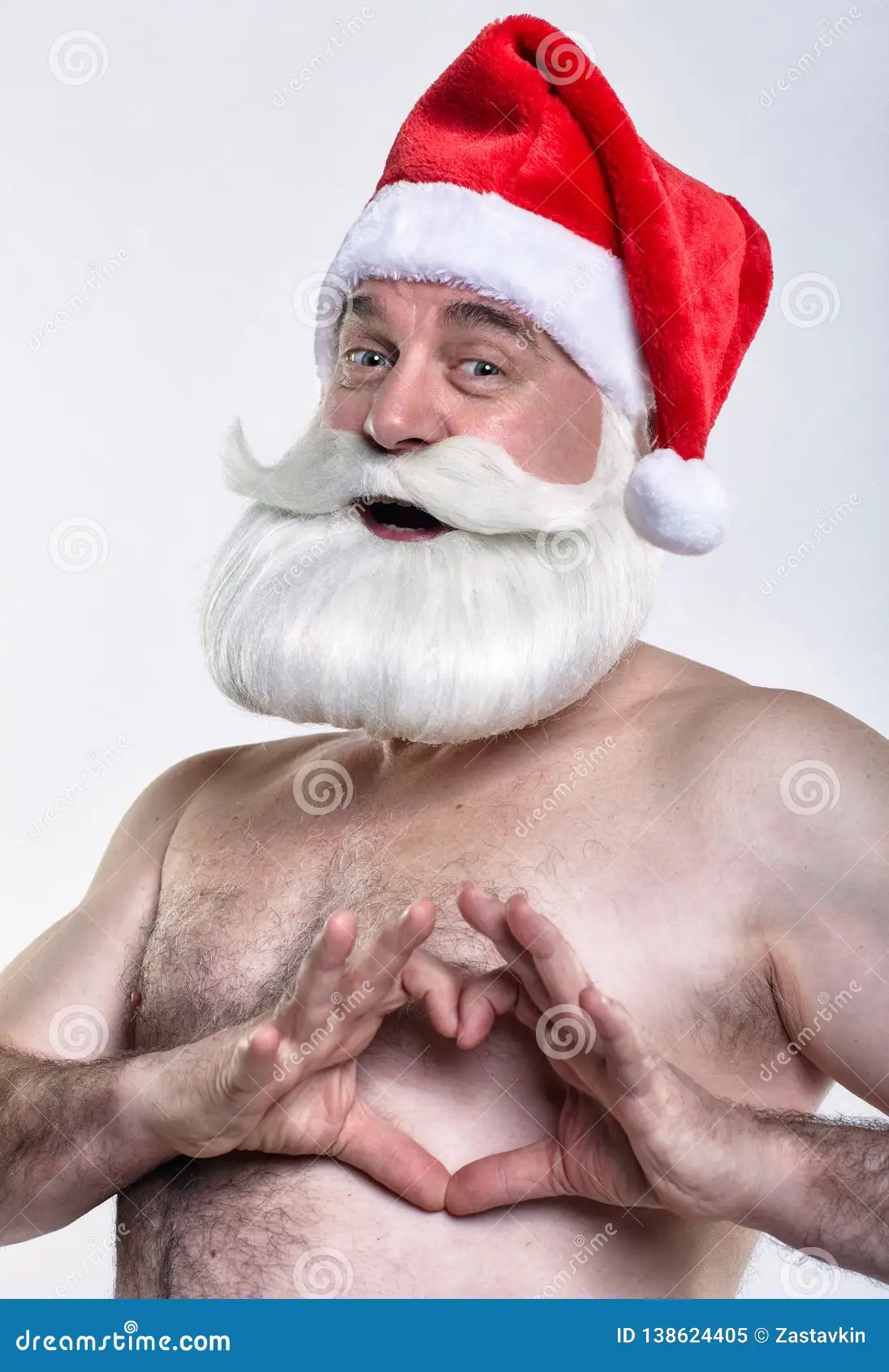 naked santa