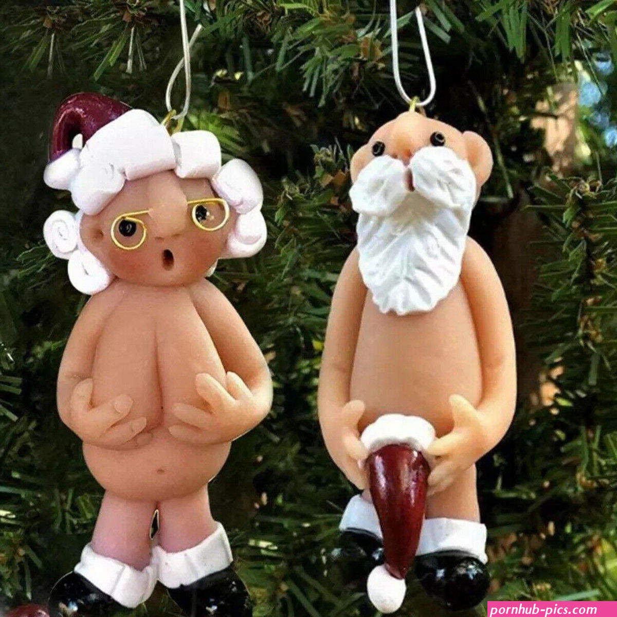 naked santa