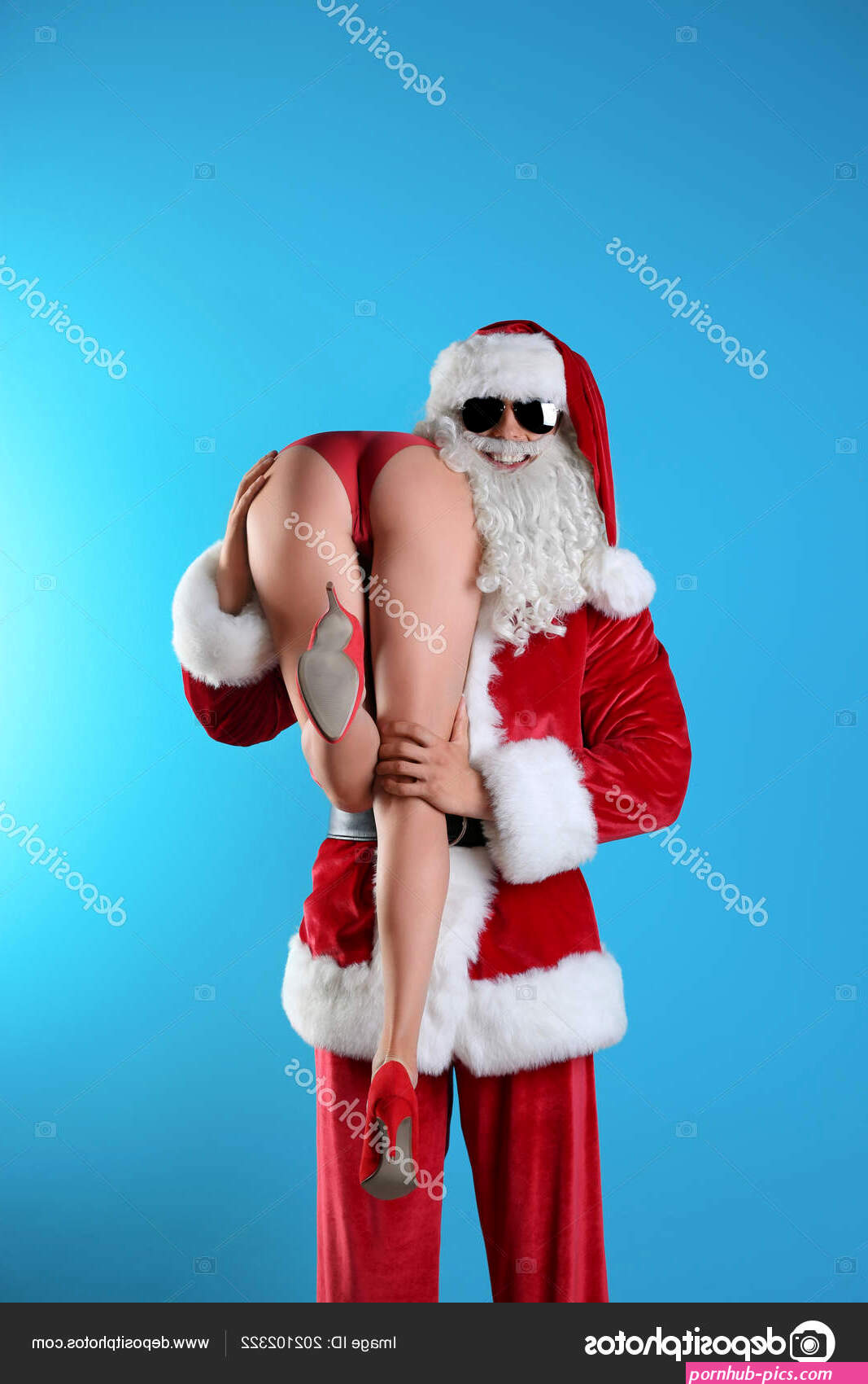 naked santa