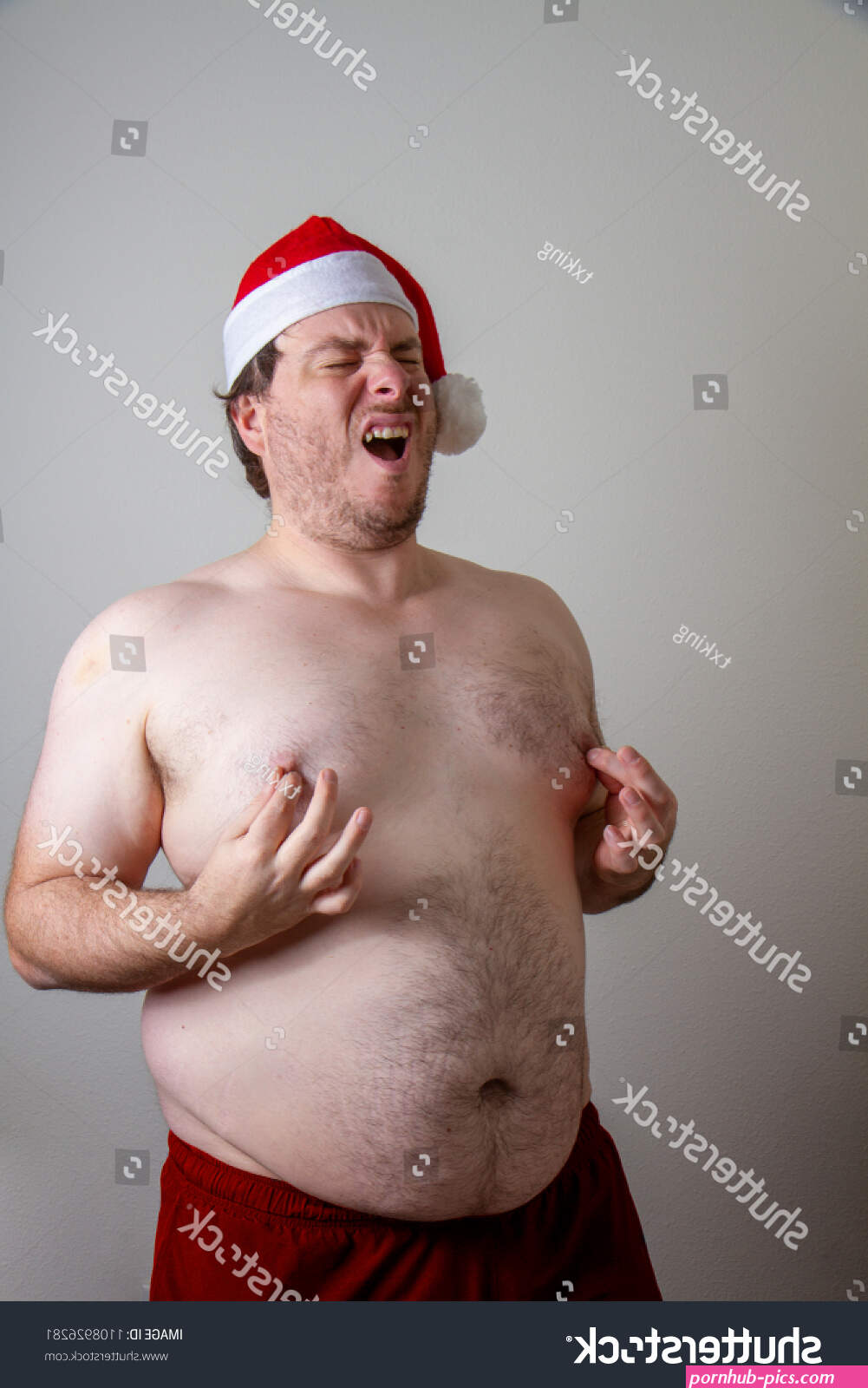 naked santa