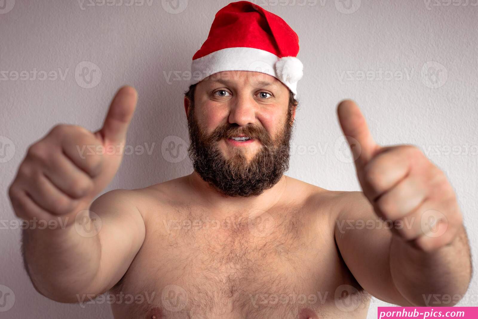 naked santa