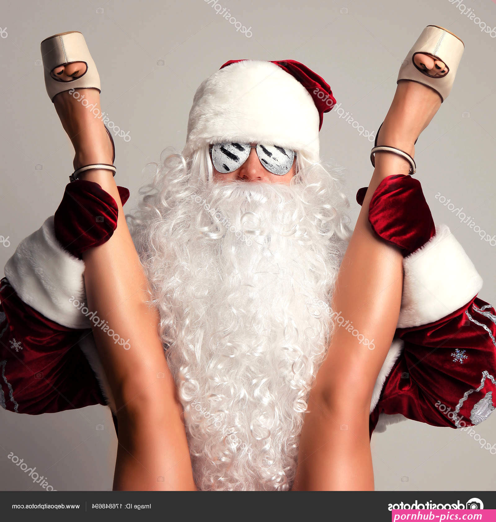 naked santa