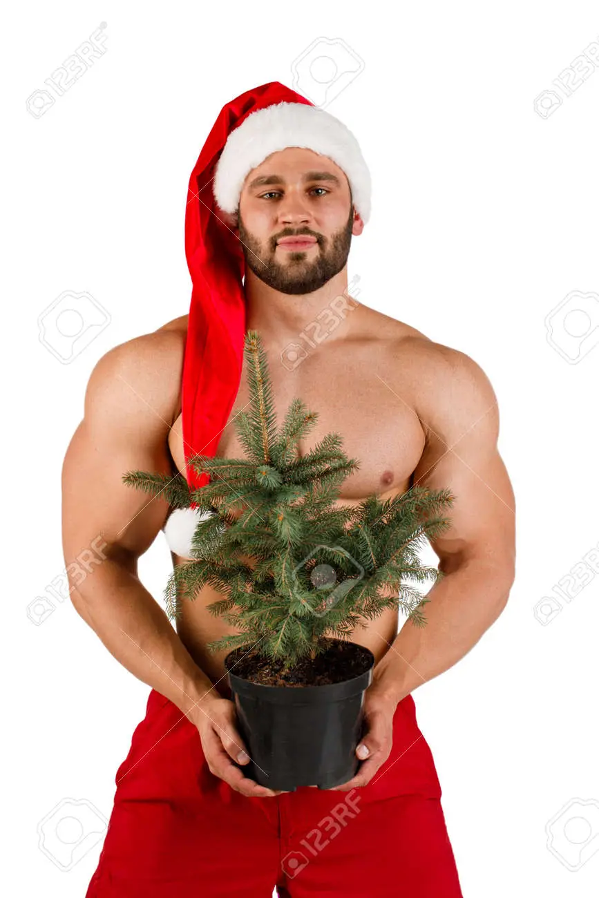 naked santa