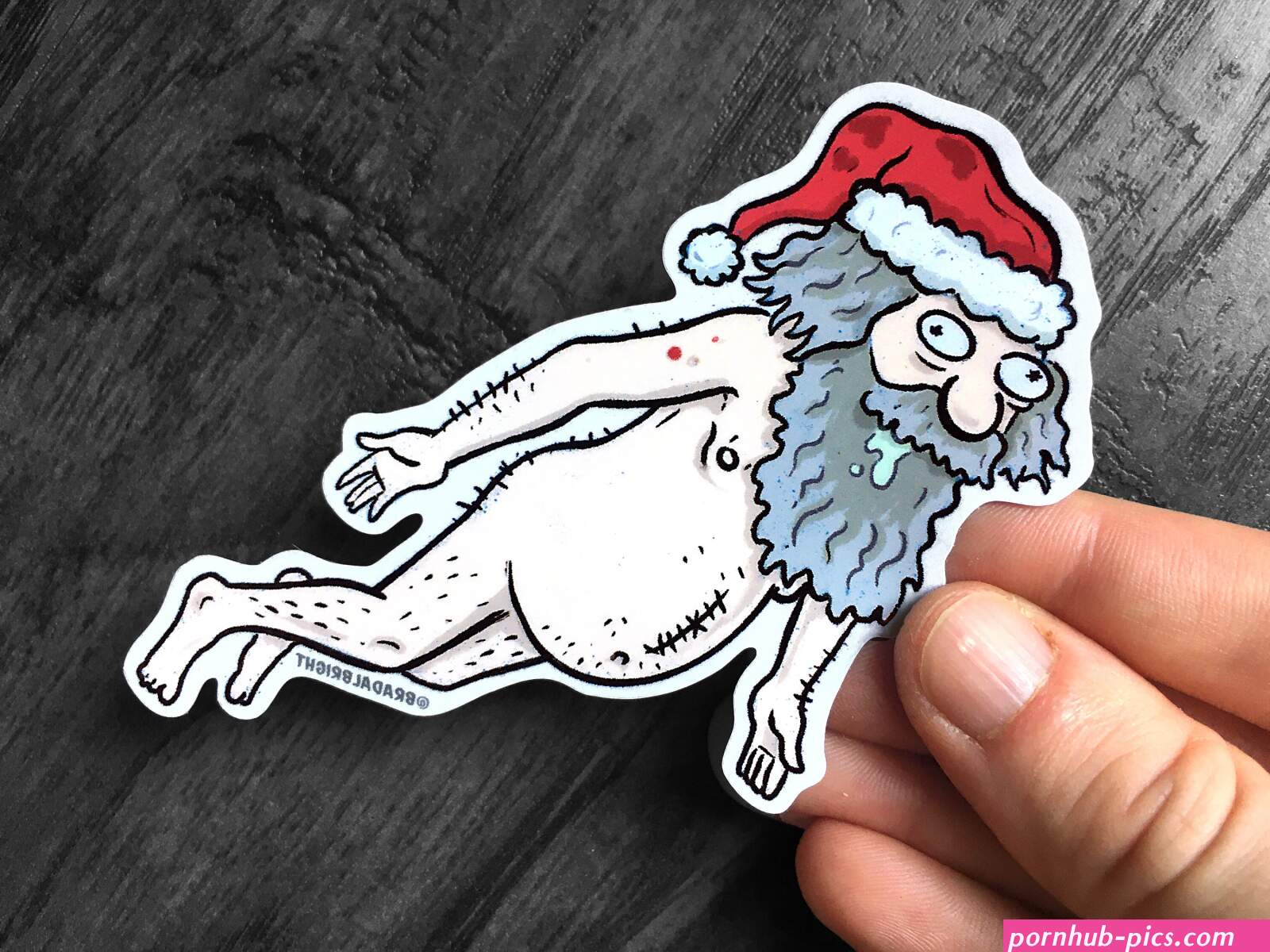 naked santa