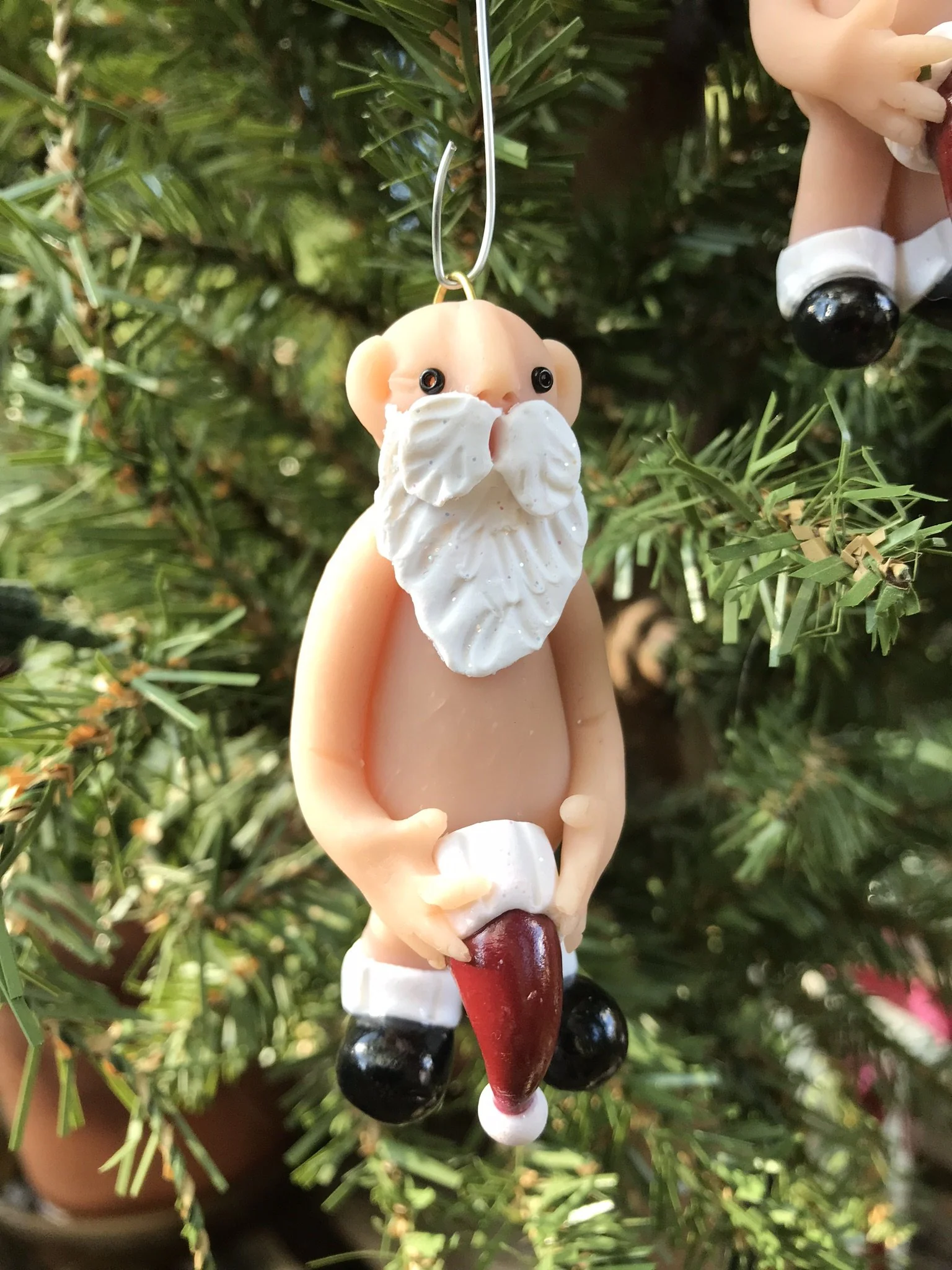 naked santa