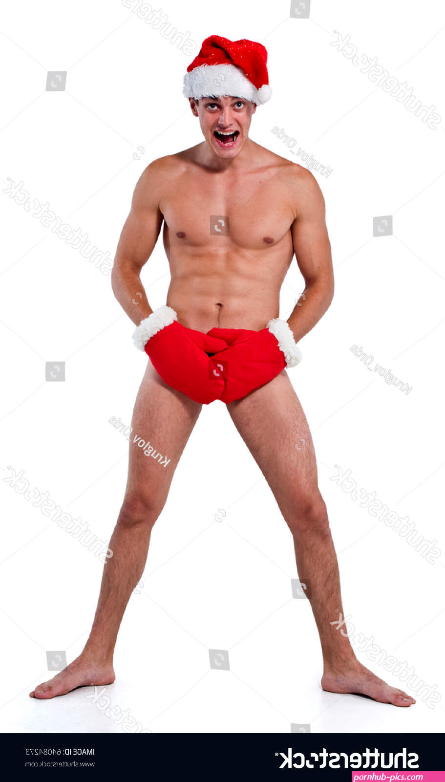 naked santa