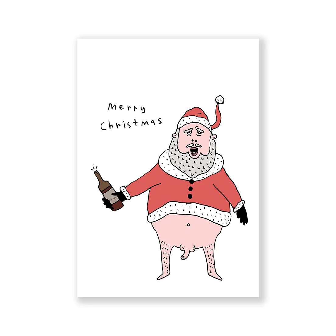 naked santa