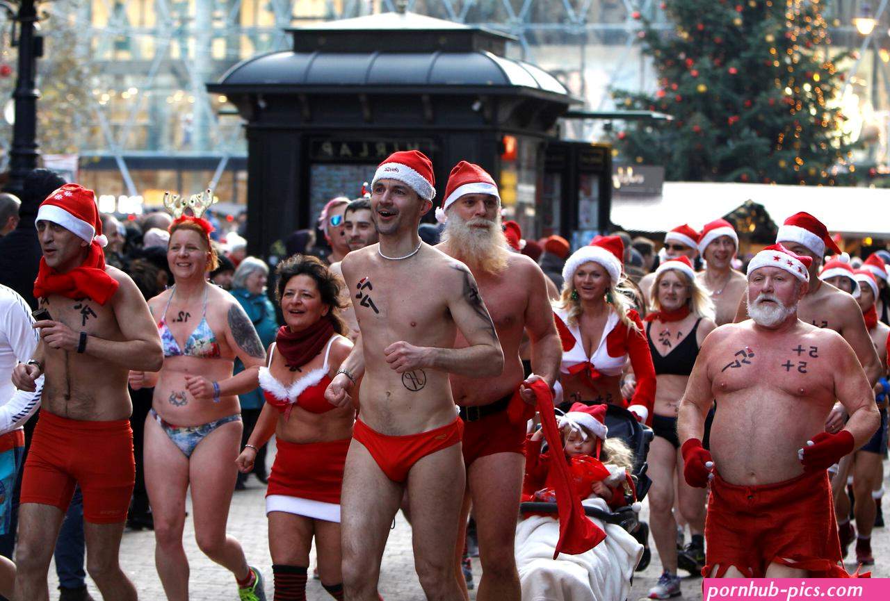 naked santa