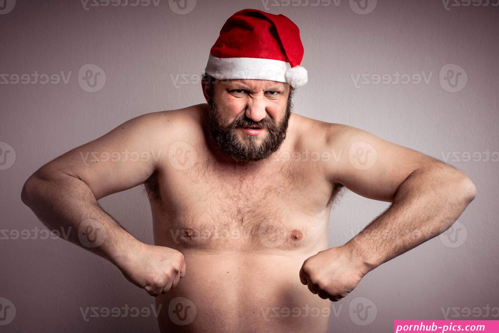 naked santa