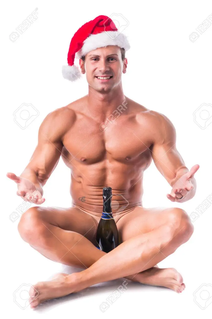 naked santa
