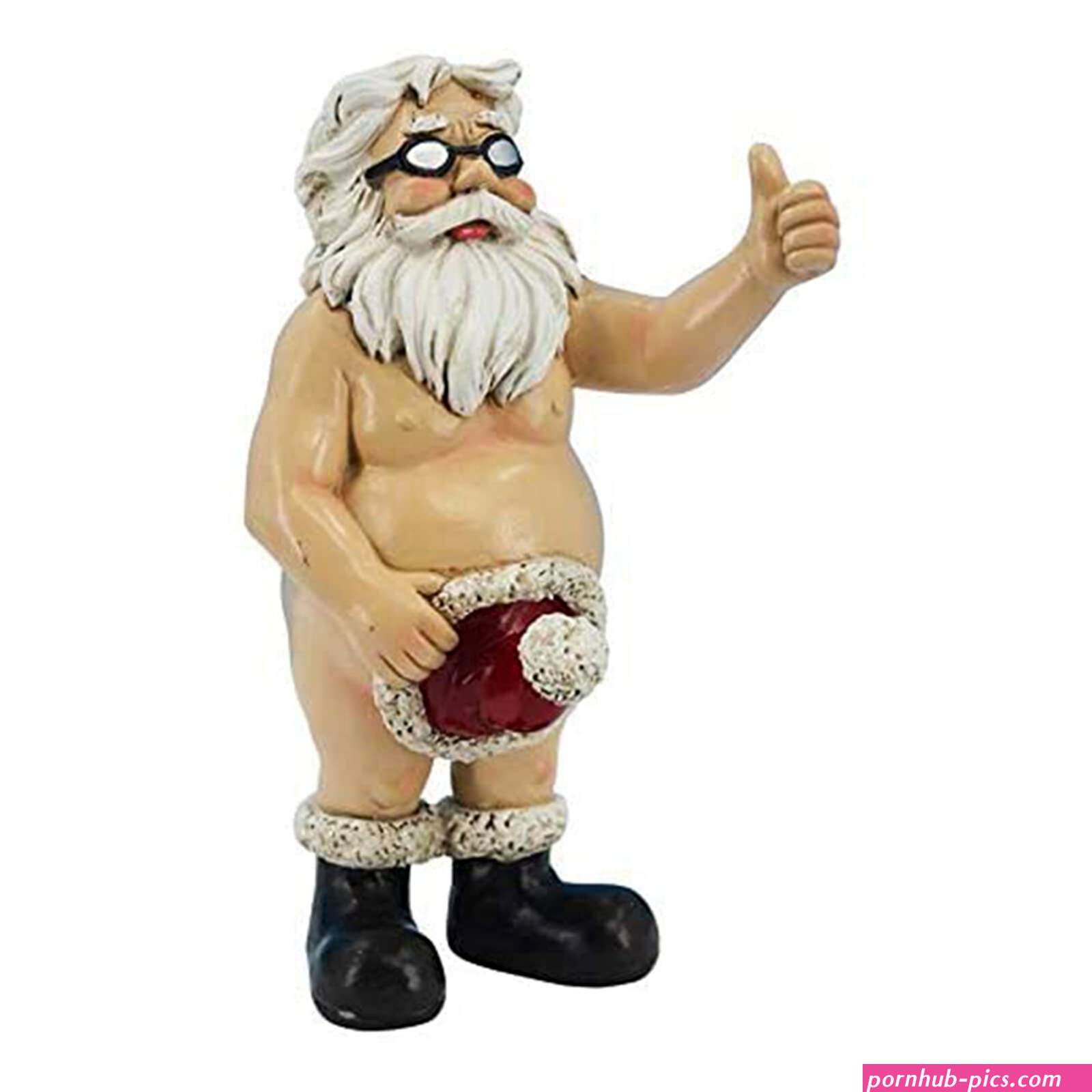 naked santa