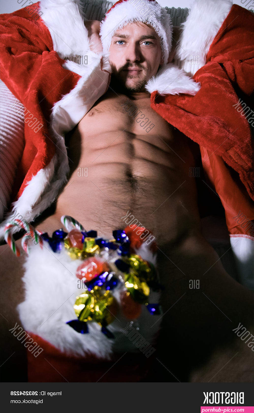 naked santa