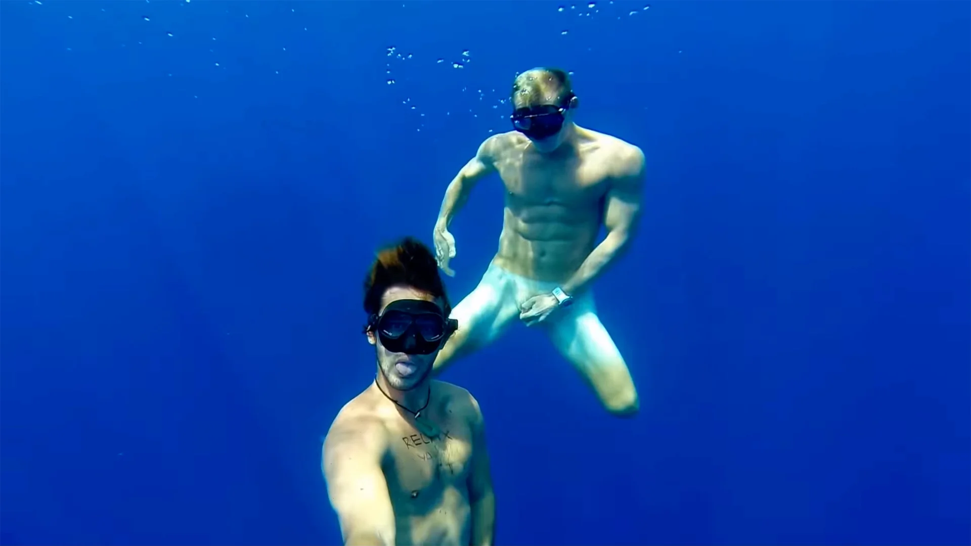 diver nude