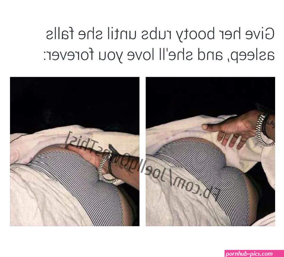 ass rub