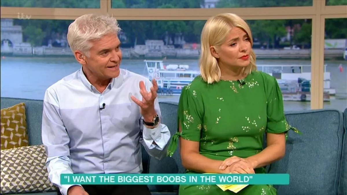 tits on television