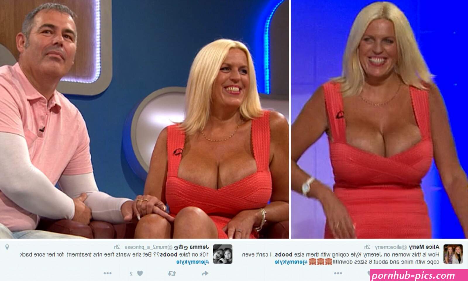 tits on television