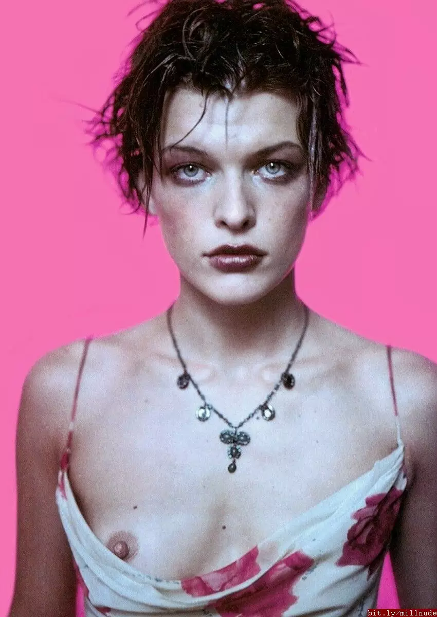 milla jovich nude
