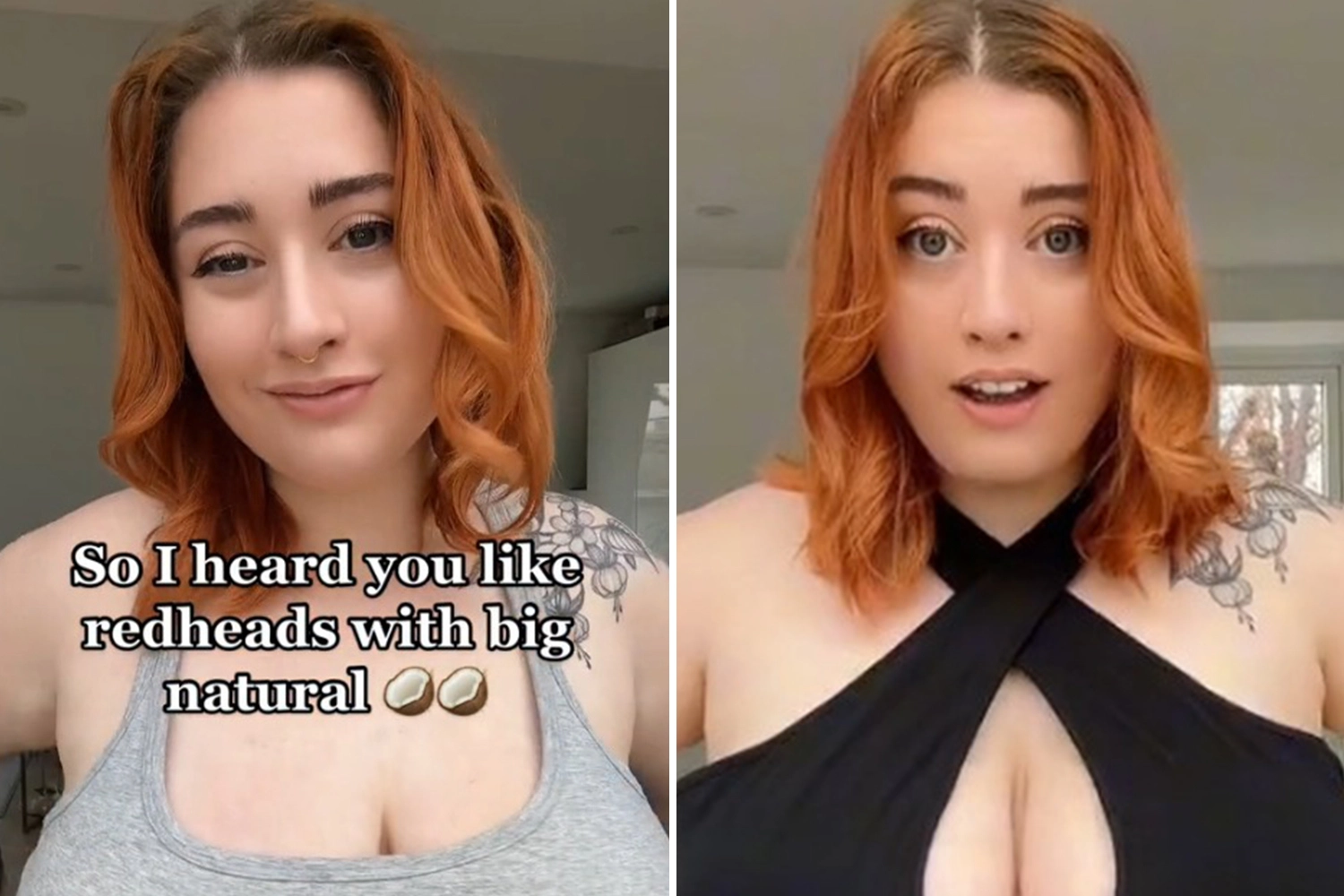 redhead big boobs