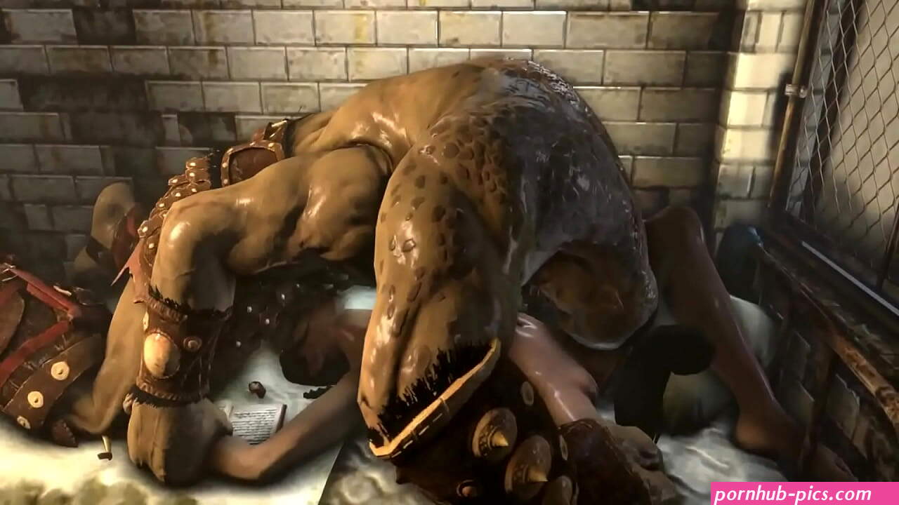 animated porn monster