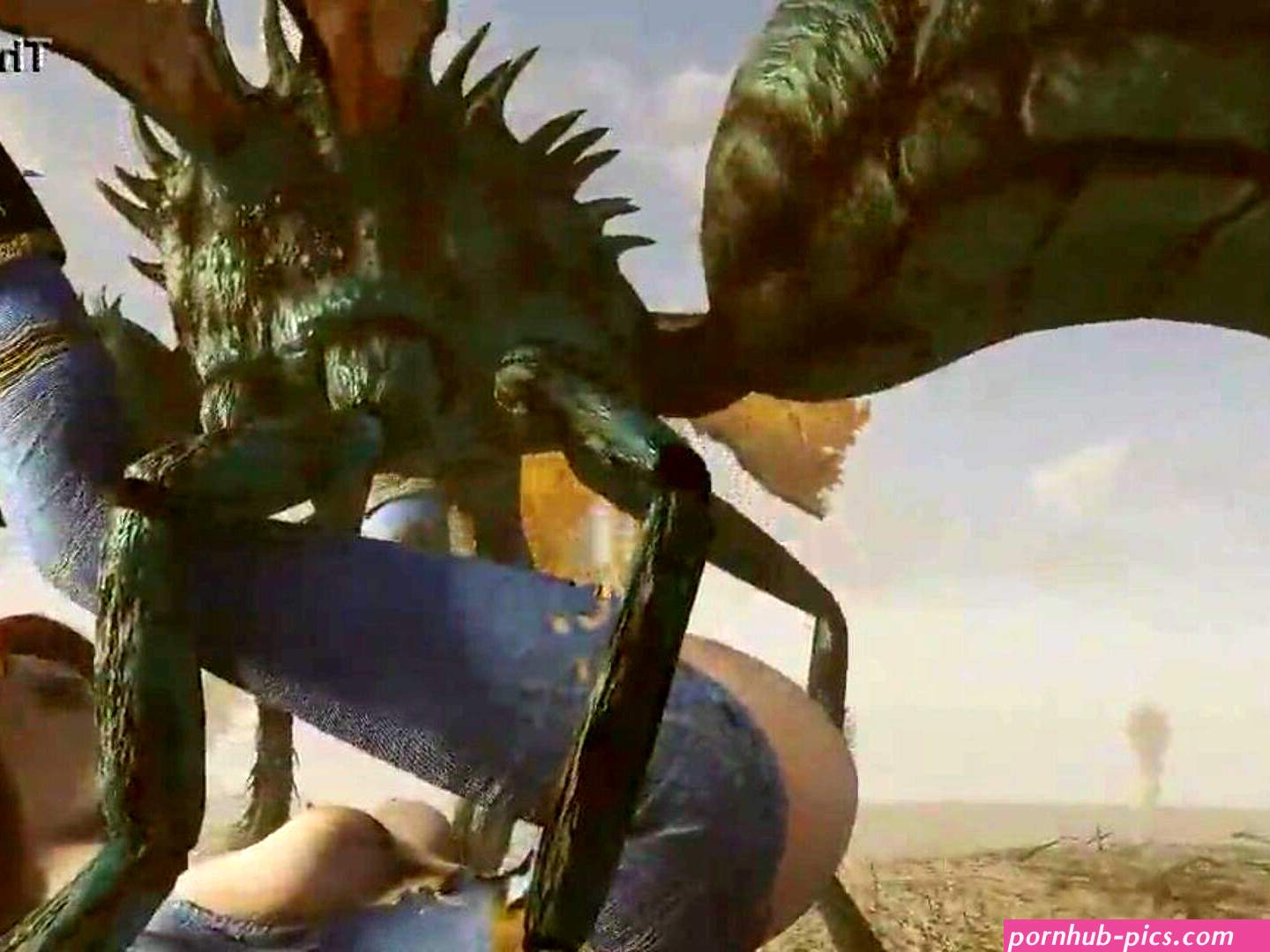 animated porn monster