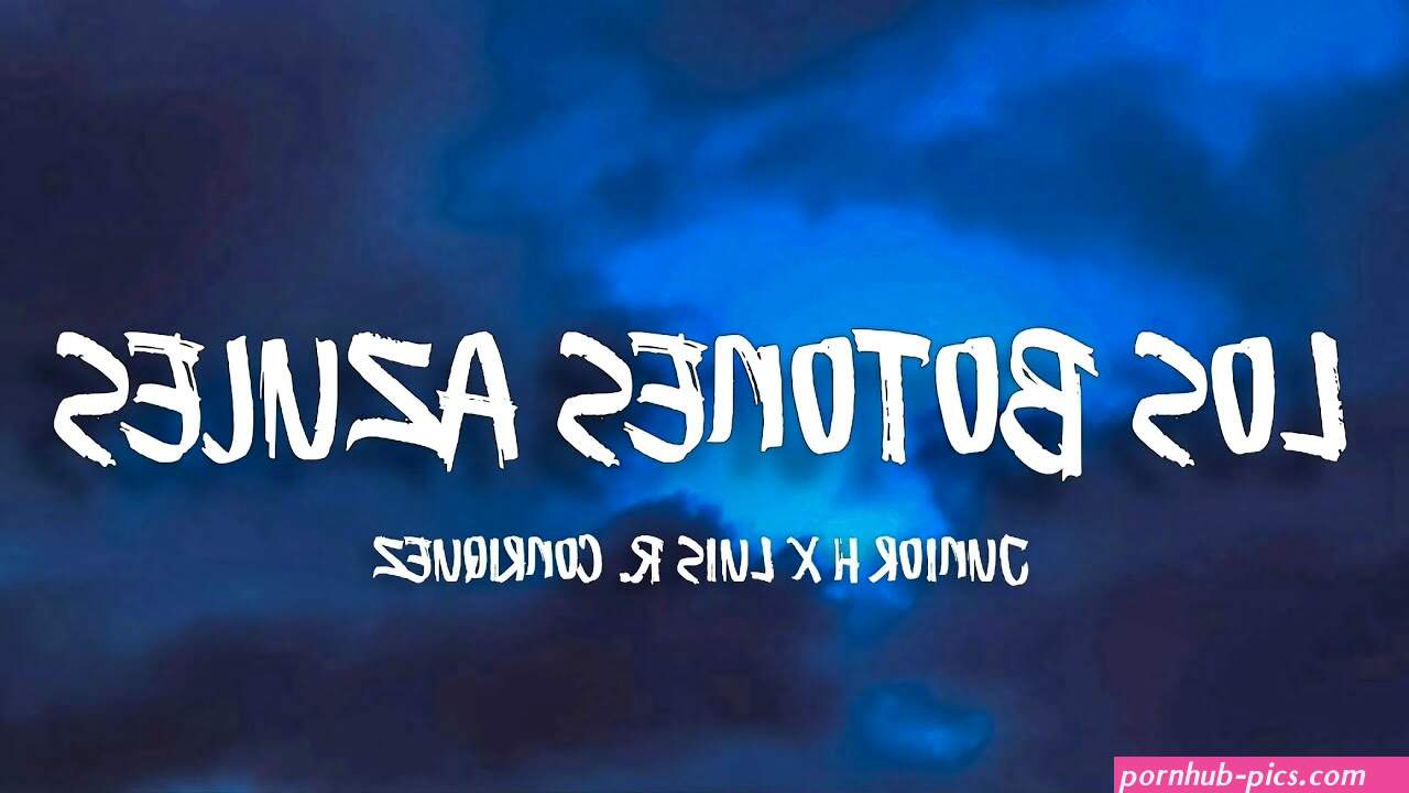 los botones azules letra