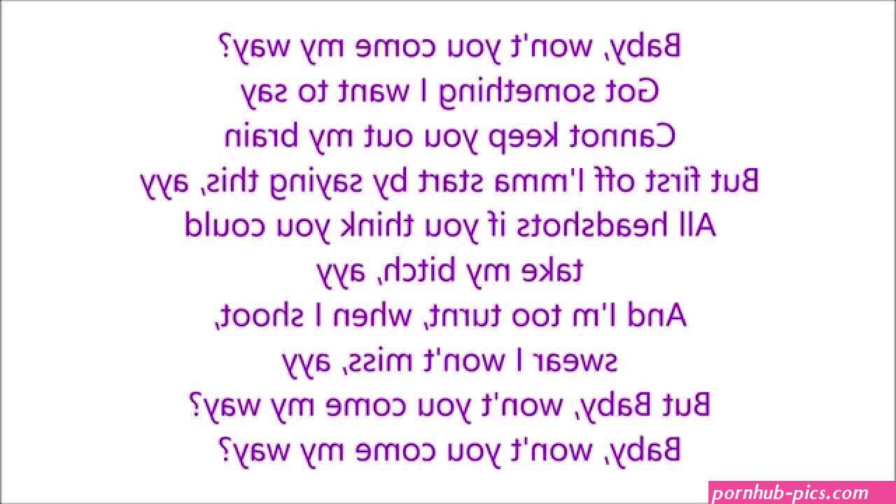 my way lyrics fetty wap