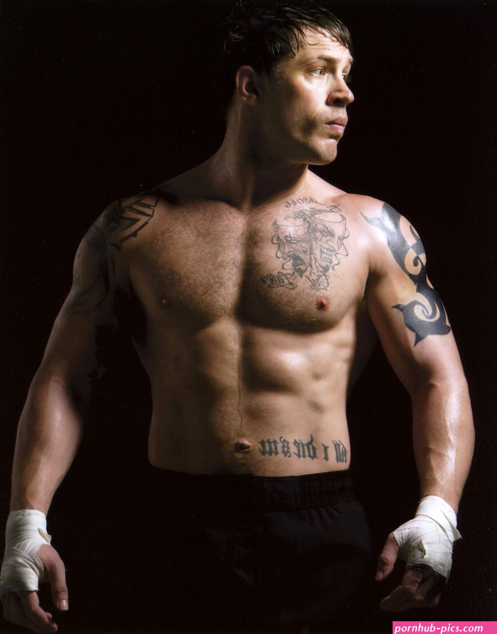 tom hardy shirtless