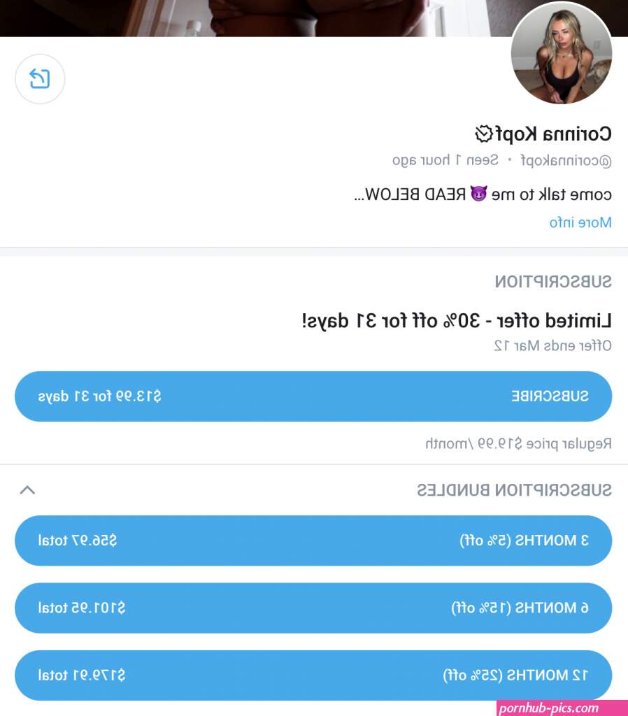 corrina kopf leaks