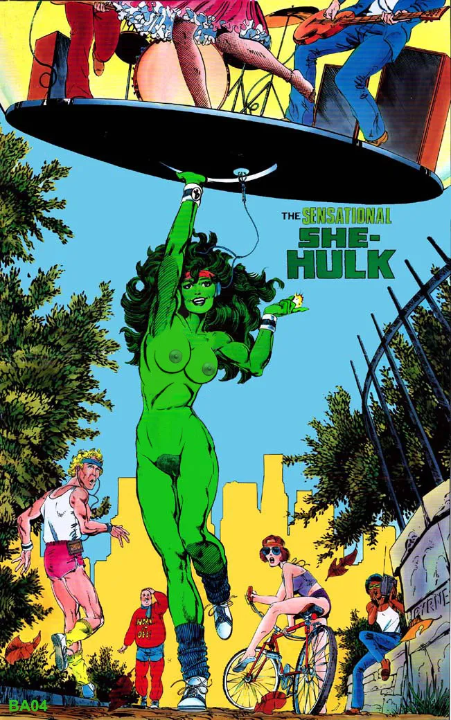 she hulk naked