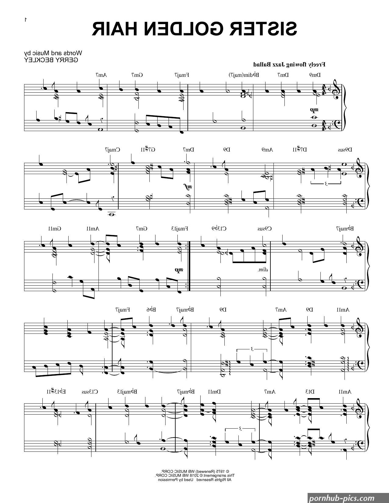 chords to sister golden hair