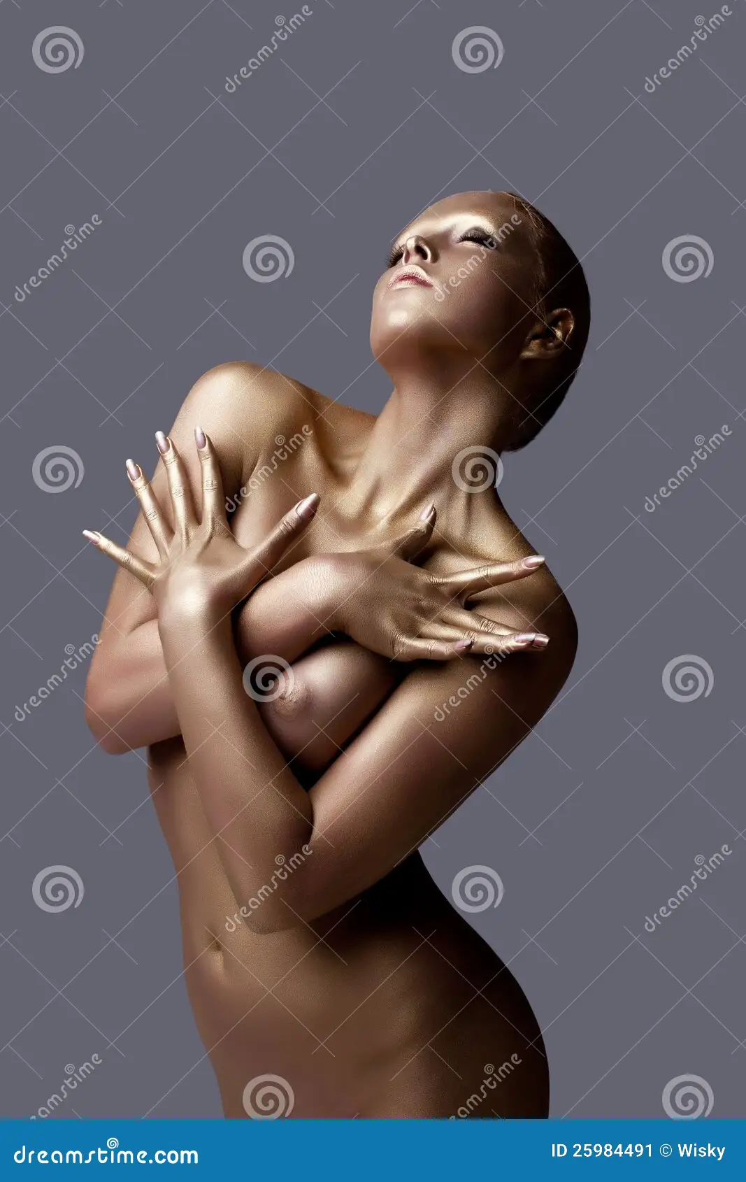 naked women posing