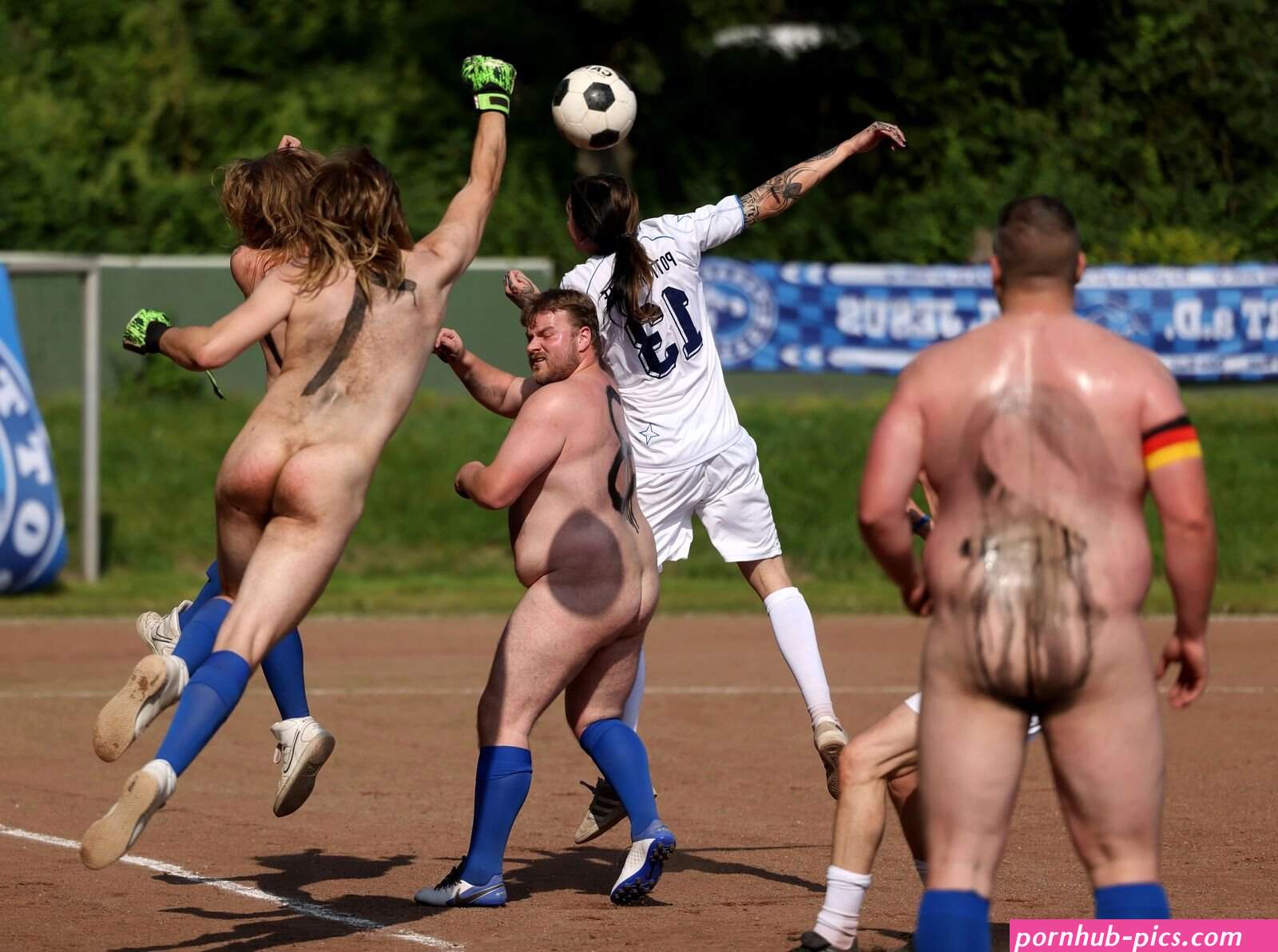 naked football