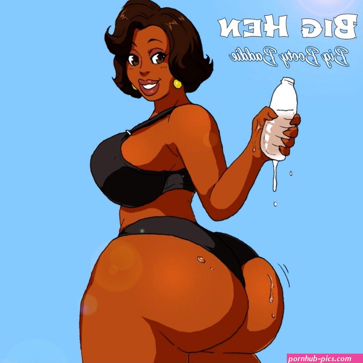 thick booty black