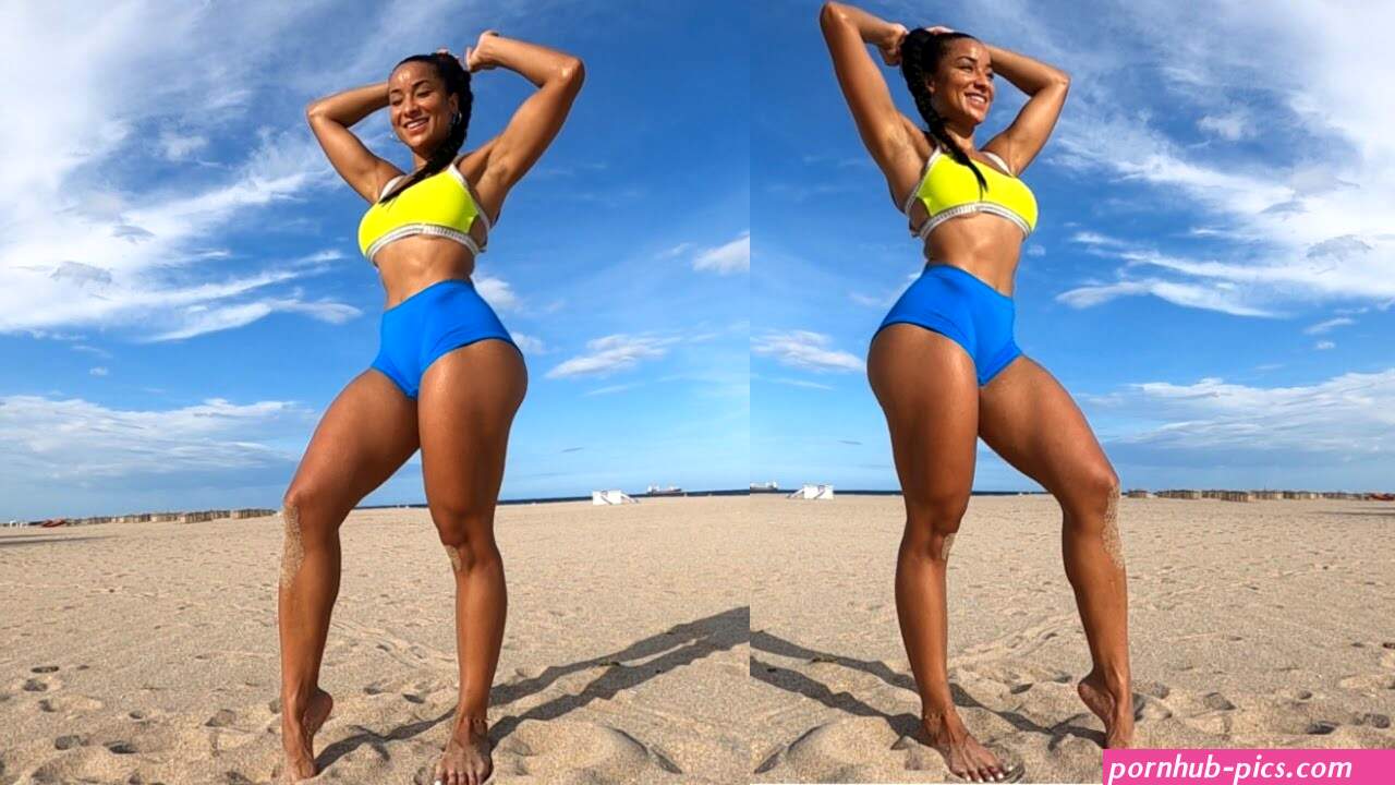 Big BOOTY Thicker Thighs Beach Workout!
